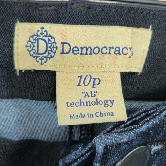 NEW Democracy High Rise Skinny AB Jeans Size 10 Petite - Picture 4 of 6